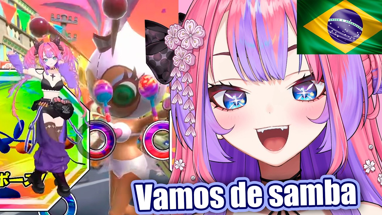 ELA DANÇOU A MÚSICA BRASILEIRA "VAMOS AO CARNAVAL"