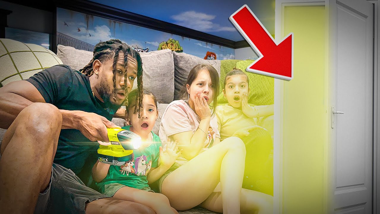 We Found A SECRET Room In Our New House ...