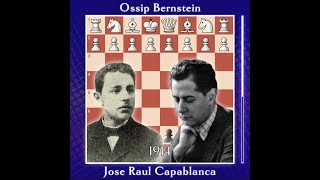 The Legendary Game of Capablanca | Ossip Bernstein vs. Jose Raul Capablanca screenshot 4