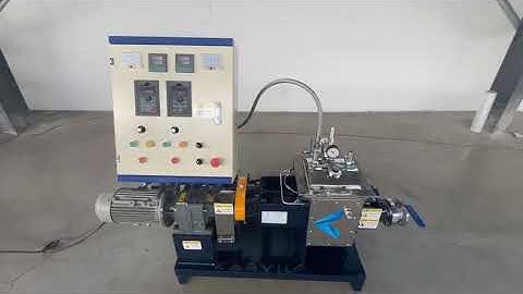 5L Sigma Mixer   Running Test Video