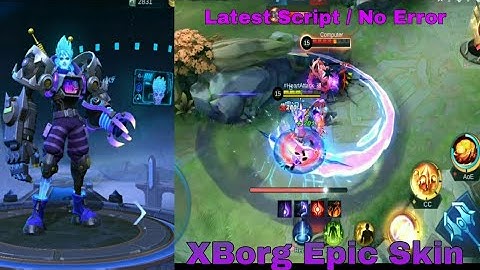 XBORG EPIC SKIN [ TESLA MANIAC ] SCRIPT 100℅ LEGIT / NO ERROR