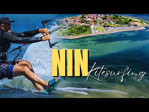 Kitesurfing / Kiteboarding in Nin, Croatia