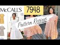 MCCALLS 7948 PATTERN REVIEW, GREAT SEWING PATTERN FOR BEGINNERS,