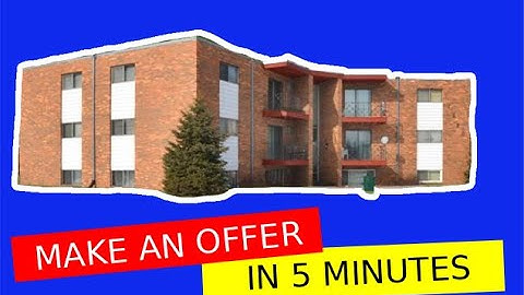Make an Offer on Multi-Family Apartment Building in 5 Minutes or Less