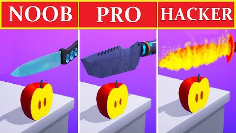 NOOB vs PRO vs HACKER! asmr slicing 2021! satisfying ASMR relaxing video