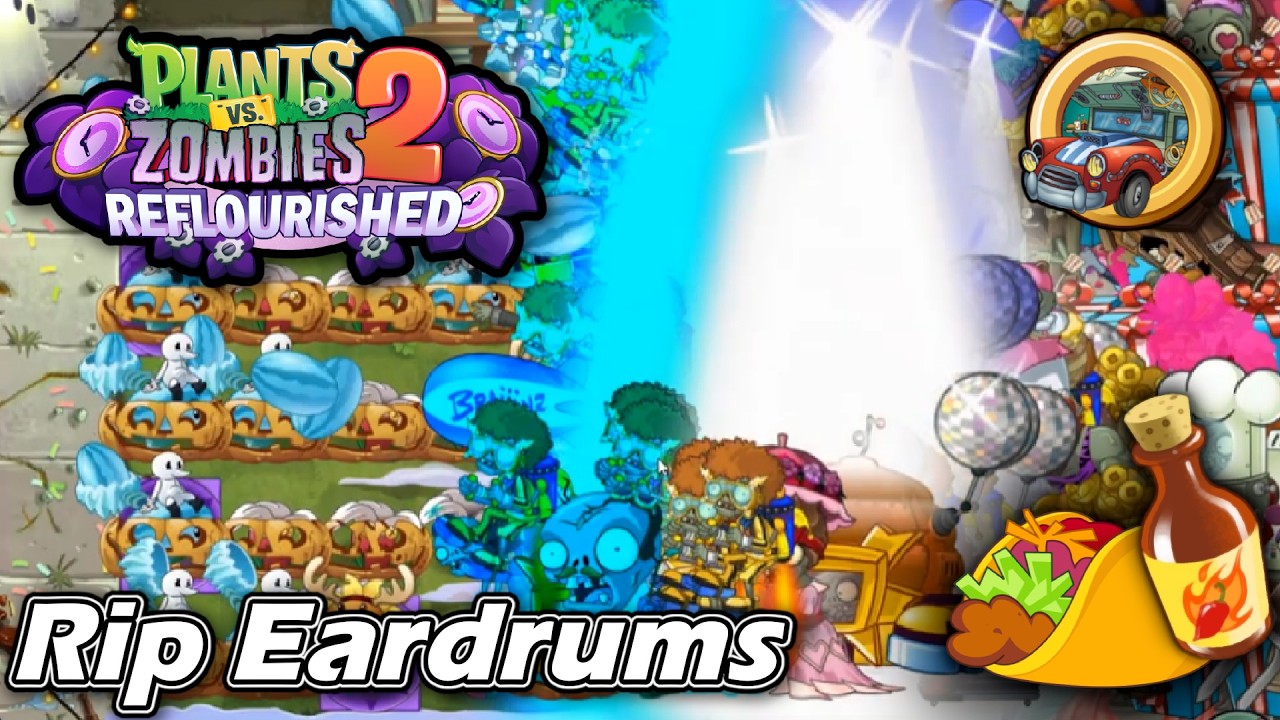 The Holiday Mashup (No Plant Food) | PvZ2 Reflourished (1.4.1) | Saucy Challenge