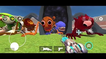 Nextbots In Playground Mod - Sprunki, Shin Sonic, Sea Eater, Skibidi Toilet, Italian Brainrot