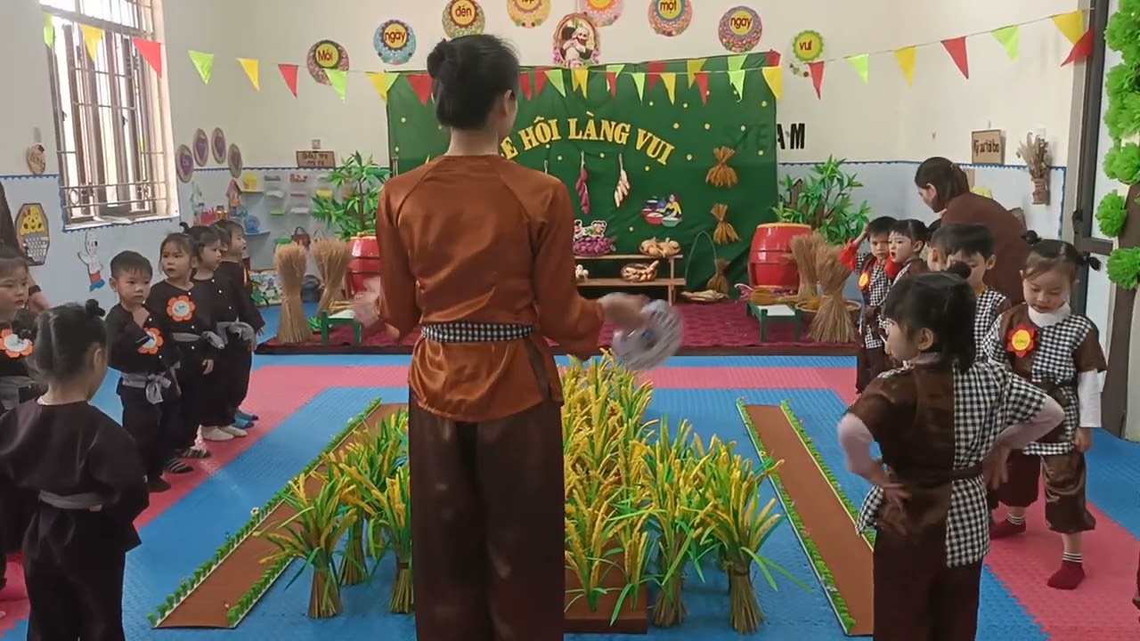 Tiết dạy GVG hay Đi trong đường hẹp 3-4 tuổi - Mn Lai Thành