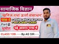 कक्षा 10 आध्याय 5 खनिज तथा उर्जा संसाधन अधात्विक खनिज अभ्रक चूना पत्थर,खनन के जोखिम/खतरे, संरक्षण।