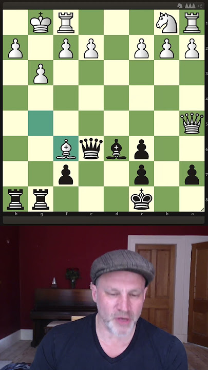 A Small Window of Opportunity (Hard) #chess #chesstactics #chesspuzzles