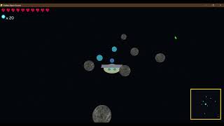 PyOpenGL 3D spaceship game