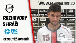 Rozhovory s hráči: Florbal Ústí - Akademie FbC Plzeň & FBŠ SLAVIA 12:5