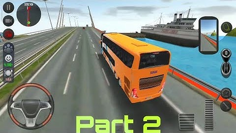 Bus simulator ultimate New York to San Francisco | U.S.A | by Bus simulator ultimate part 2