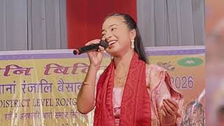 Durlai durlai thabai nai stage performance by Juri Boro and kapil Swargiary at langhin karbianglong 