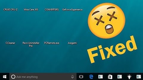 icons are not visible only Names are visible