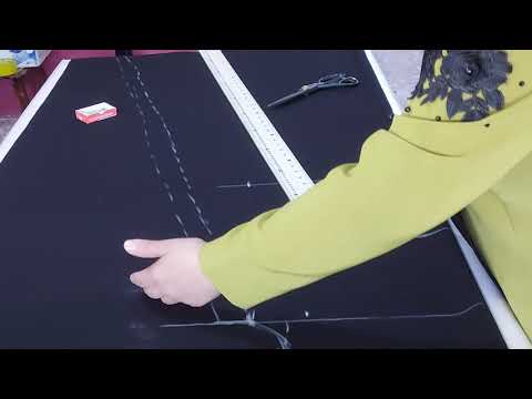 طريقةفصال صاية مقاس ٤٦  وزن ٩٠ خياطة خياط فصال صاية خياطه