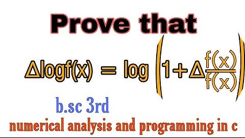 Numerical analysis and programming in c most important question b.sc 3rd year