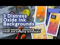 3 Distress Oxide Backgrounds + Cards with Simon's May 2021 Card Kit!