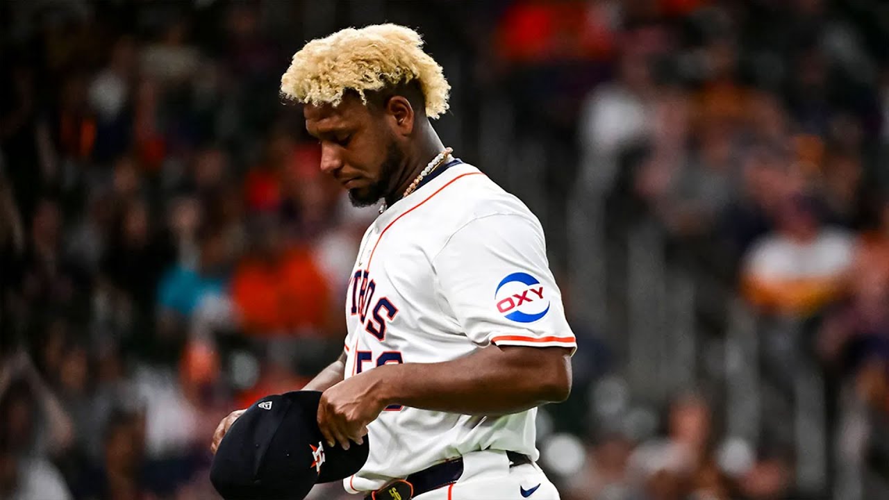 Astros' Ronel Blanco: Ejection similar to those of suspended pitchers
