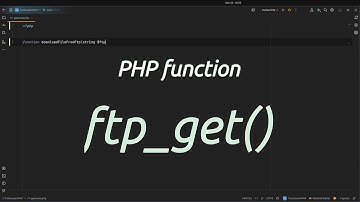 Why is ftp_get() essential for #php developers? Master FTP in #php Unleashing ftp_get() Power