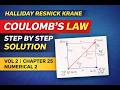 Halliday Resnick Krane Physics Vol 2 – Chapter 25 Problem 2 | Electric Charge & Coulomb’s Law