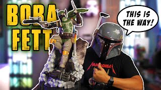 XM Studios Boba Fett Statue Unboxing! Star Wars The OG Mandalorian!