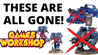 HUGE Space Marine Model Cull!  These Firstborn kits being REMOVED...