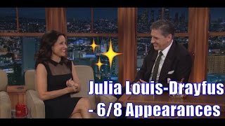 Julia LouisDreyfus  Talks Marijuana, Underwear & Accents  6/8 Appearances In Order [240p1080p]