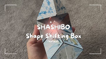 🔥REVIEW🔥 SHASHIBO Shape Shifting Box - Award-Winning, Patented Fidget Cube w/ 36 Rare Earth Magnets