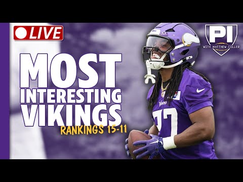 Counting down the most interesting Vikings at training camp (15-11)