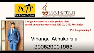 Web Project Task 45 | 1st Year | Semester 01 | Java Institute