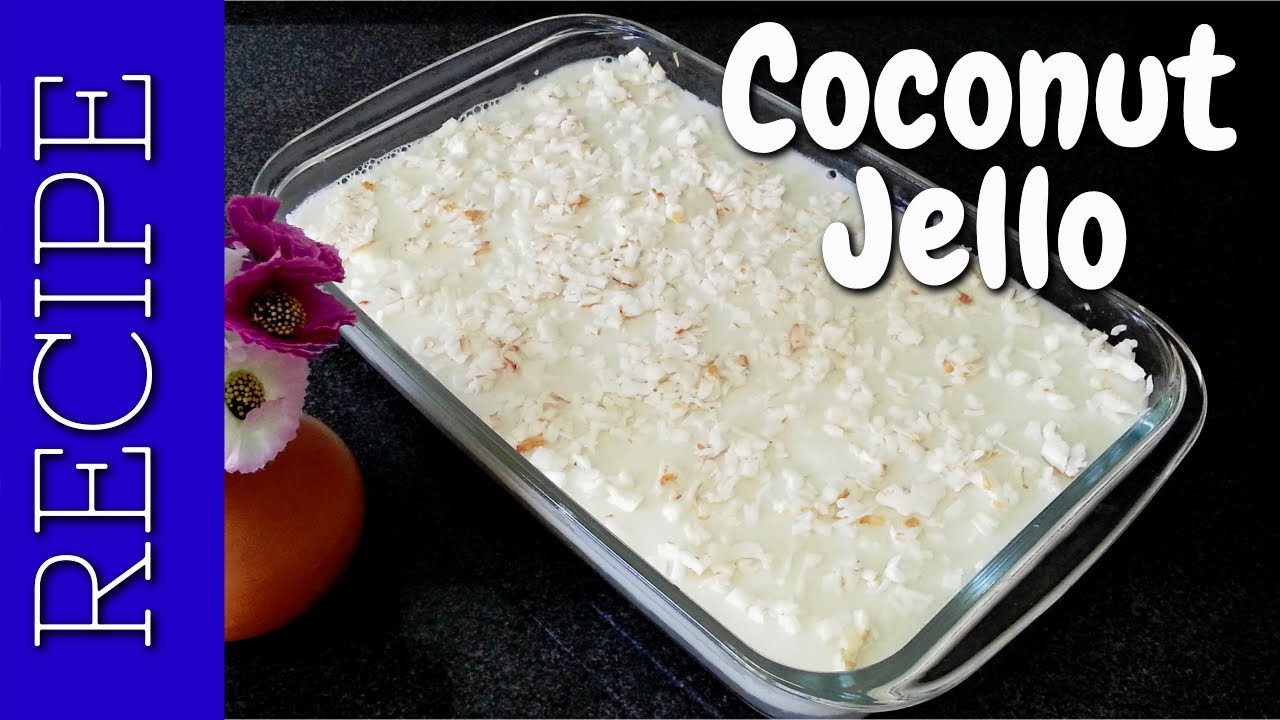 Coconut Jelly Pudding இளநீர் ஜெலி புடிங் Coconut Water Pudding