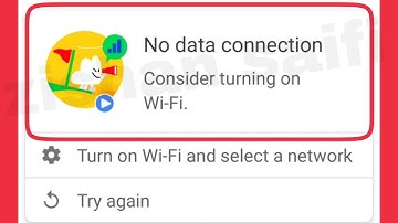 How To Fix Google No Data Connection || Consider turning on Wi-Fi. Problem Solve