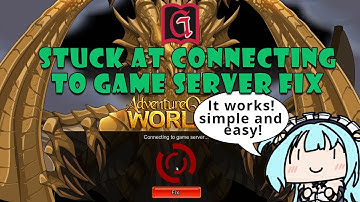 =AQW= Grimoire 3.8+ - Stuck at Connecting to Game Server Fix