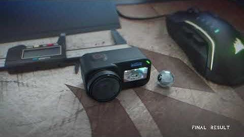 [ My First Camera Track Using Blender ] REUPLOAD