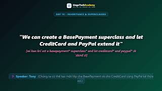 🚀 Day 10 - Inheritance & Superclasses | English for Software Engineers