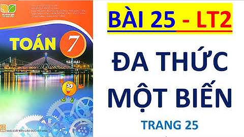 Toán lớp 7 tập 2 bài 25 trang 38 năm 2024