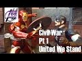 Captain America Civil War [Stop Motion Film]- Captain America vs Ironman