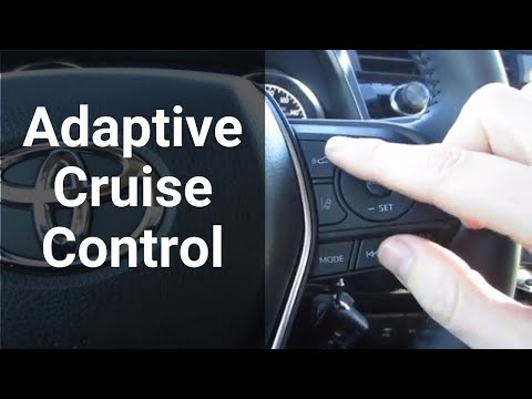 2018 Toyota Camry SE // How to use Adaptive Cruise Control // 100 rental cars