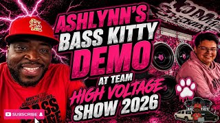 ASHLYNN’S BASS KITTY DEMO AT TEAM HIGH VOKTAGE SHOW 2026 