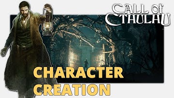 Call of Cthulhu (Blind) - Character Creation