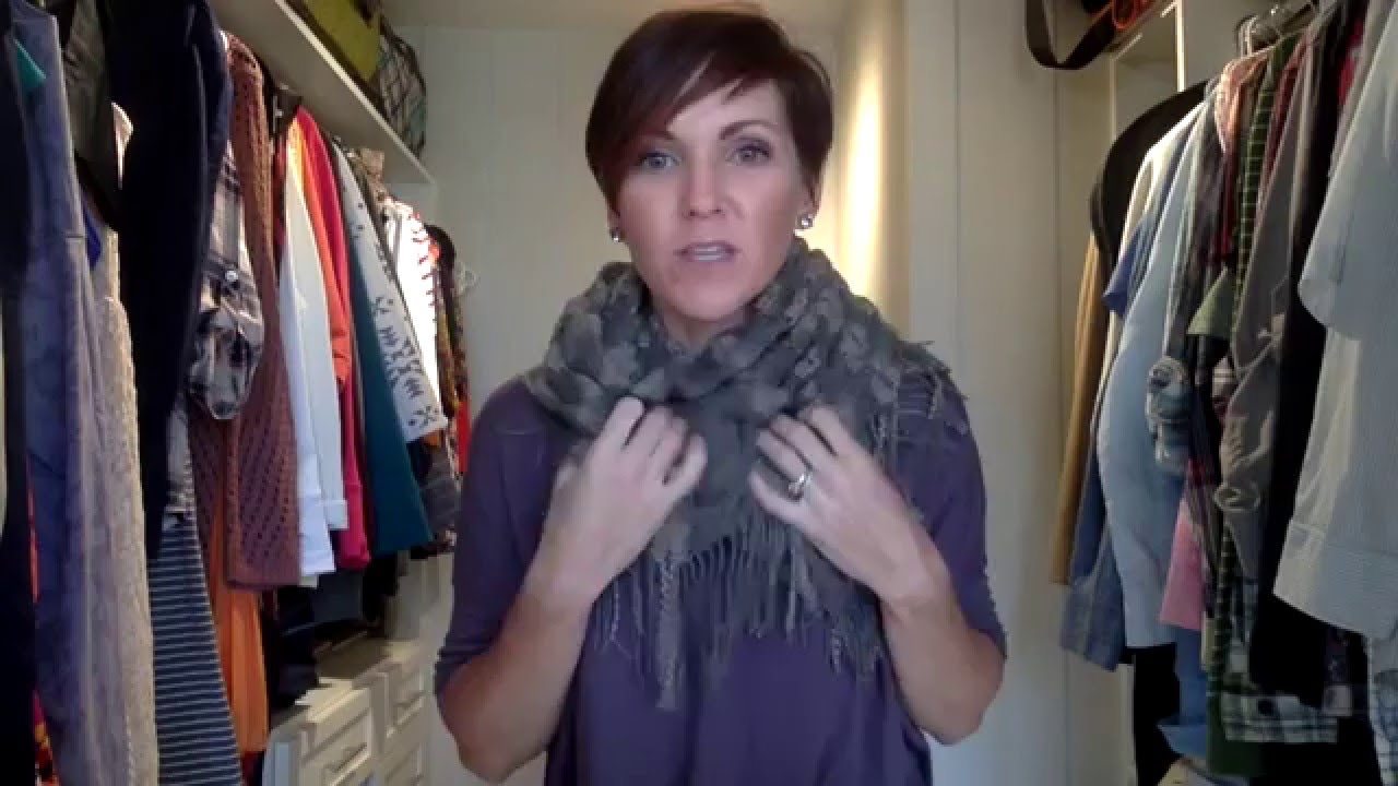How To Wear And Style A Tube Scarf YouTube