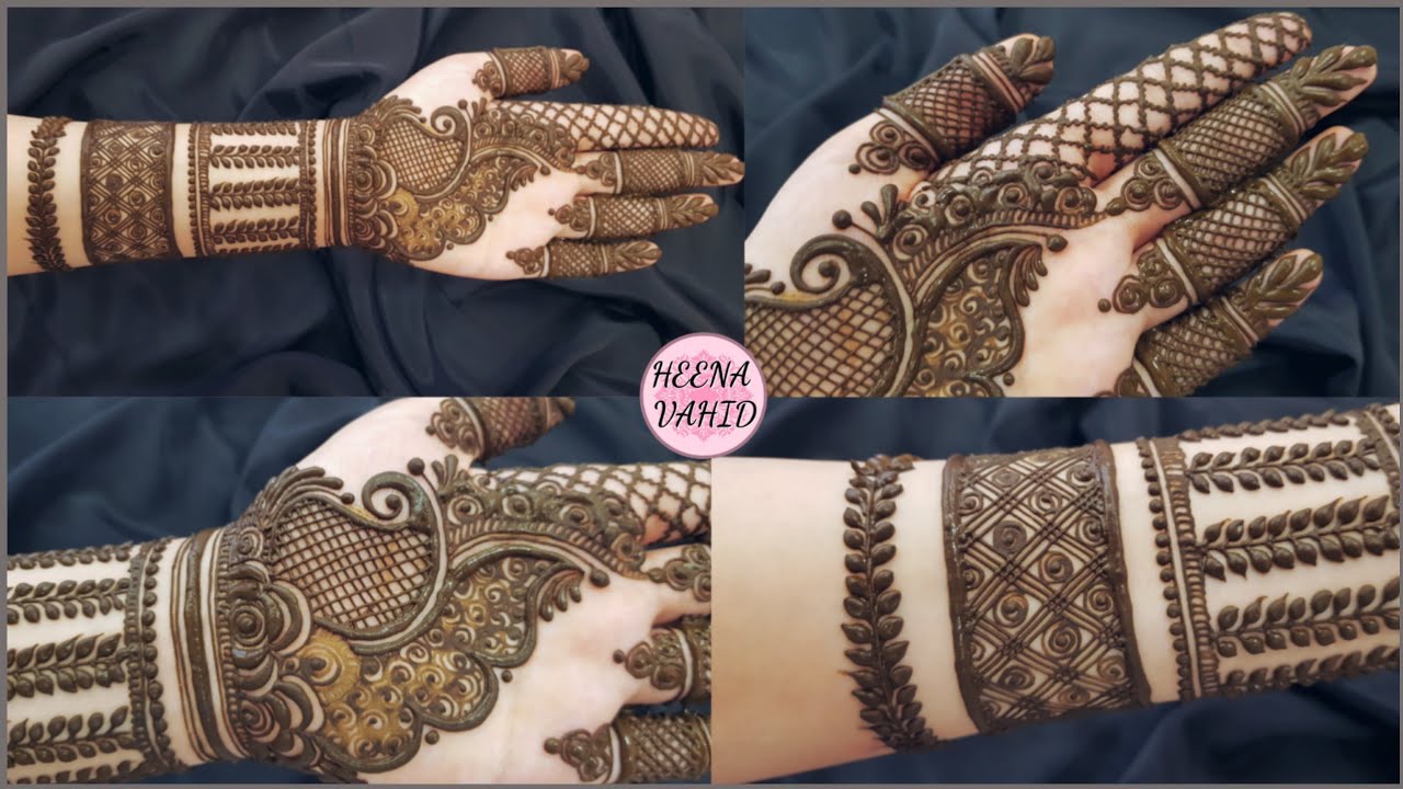 New style Dubai henna design 2019 | unique mehndi design for hand ...