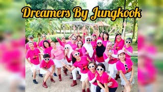 Dreamers By Jungkook  Dance  Line Dance  Dance Workout  Hu0026h Dancegroup