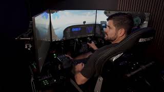 Microsoft Flight Sim in the VN Motion Rig