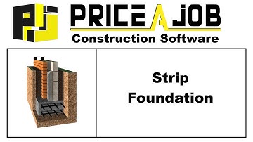 Estimating Projects: Strip Foundation - Price A Job