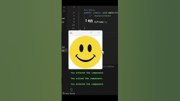 Mouse Event Listener #java #coding #programming #JavaGUI - Ganesh Rawatz