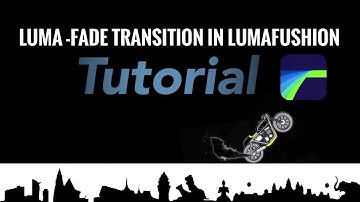 luma-FADE transition in lumafusion