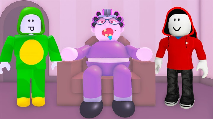Kabur dari Rumah Nenek - Roblox Obby