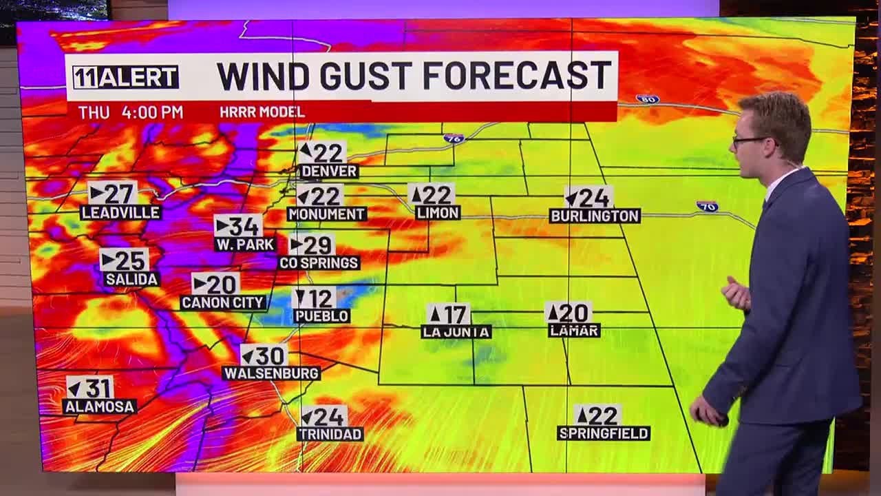 Breezy Thursday as fire danger returns - YouTube